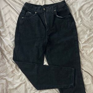 Vintage 80s/90s High Waisted Chic brand Black Denim Jeans